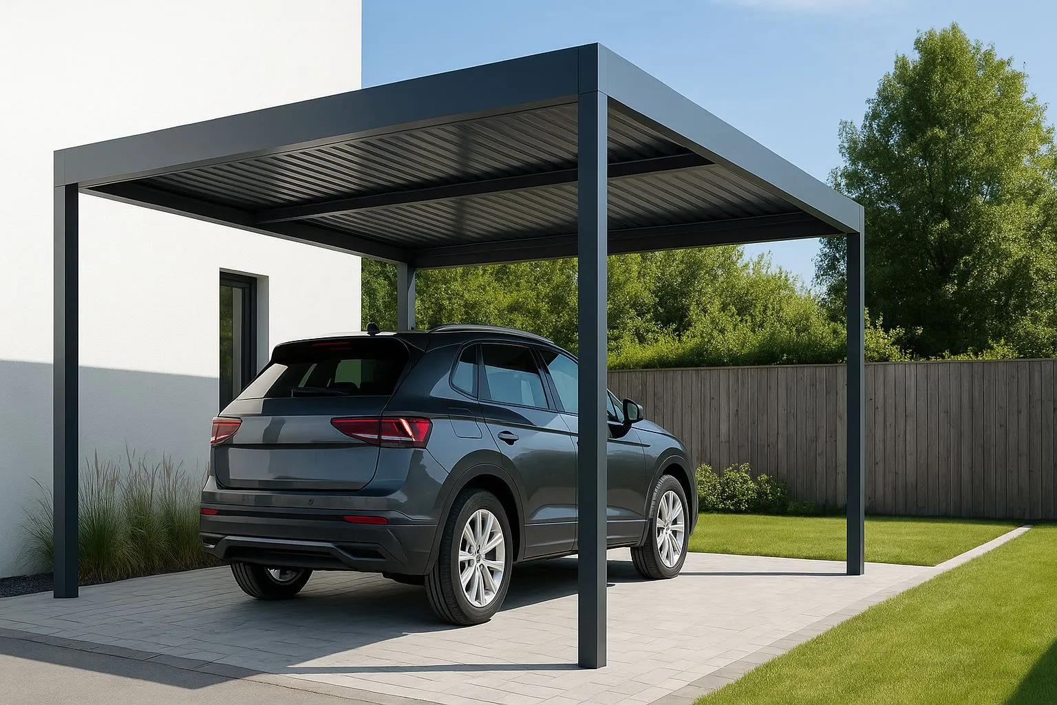 Carport , vente et pose sur Chateaugiron, Domloup, Rennes et le departement 35