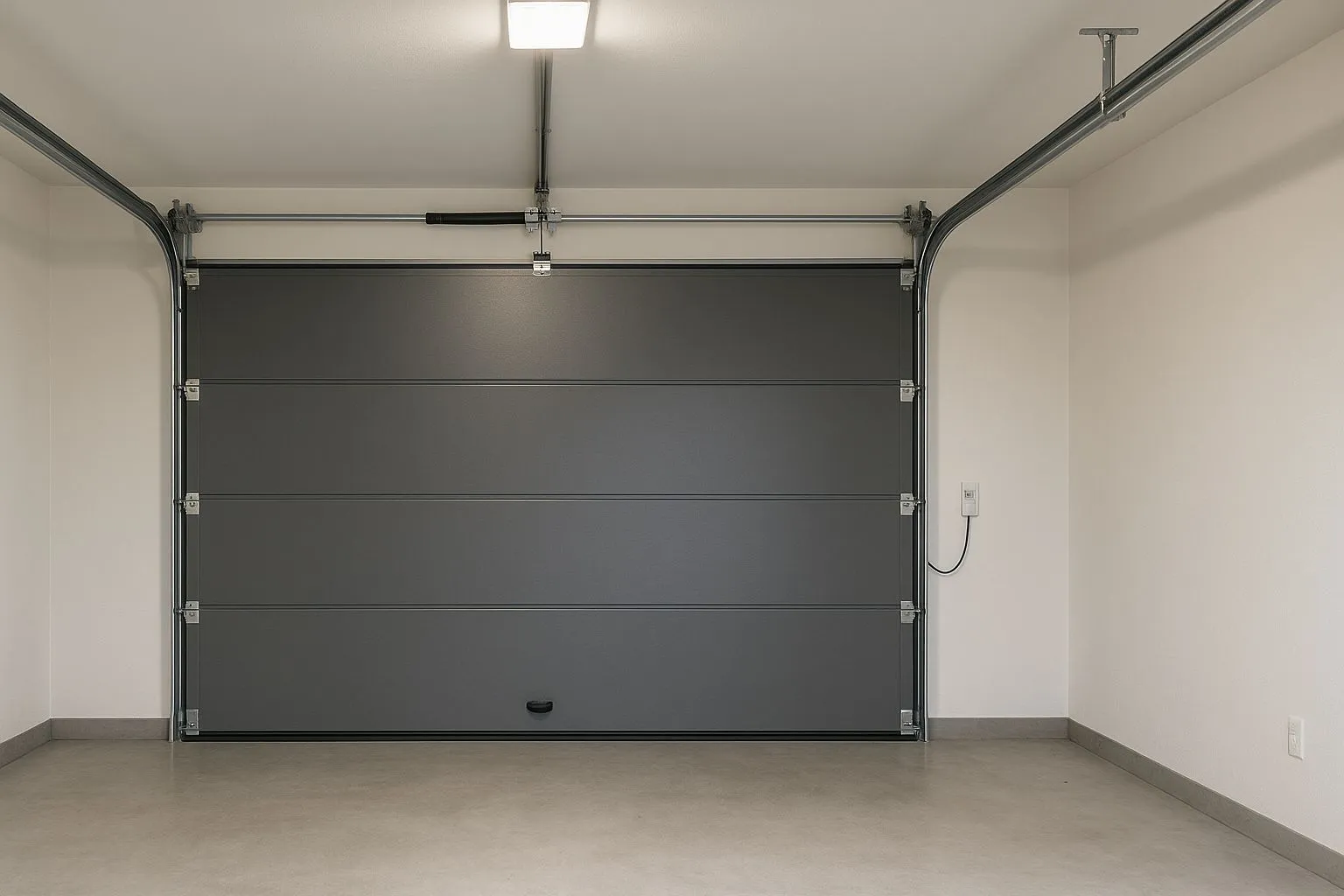 Porte de garage sectionnelle plafond , vente et pose sur Chateaugiron, Domloup, Rennes et le departement 35