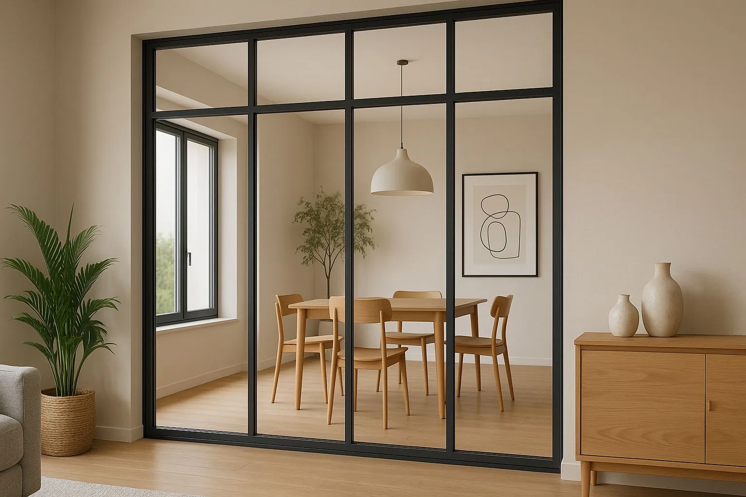 Verrière fixe , vente et pose sur Chateaugiron, Domloup, Rennes et le departement 35